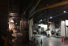 Large film studio for movies and television production